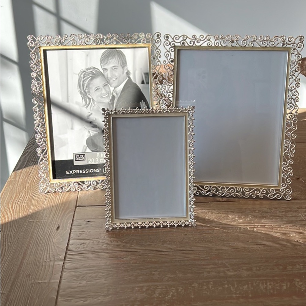 Set of Three Picture Frames